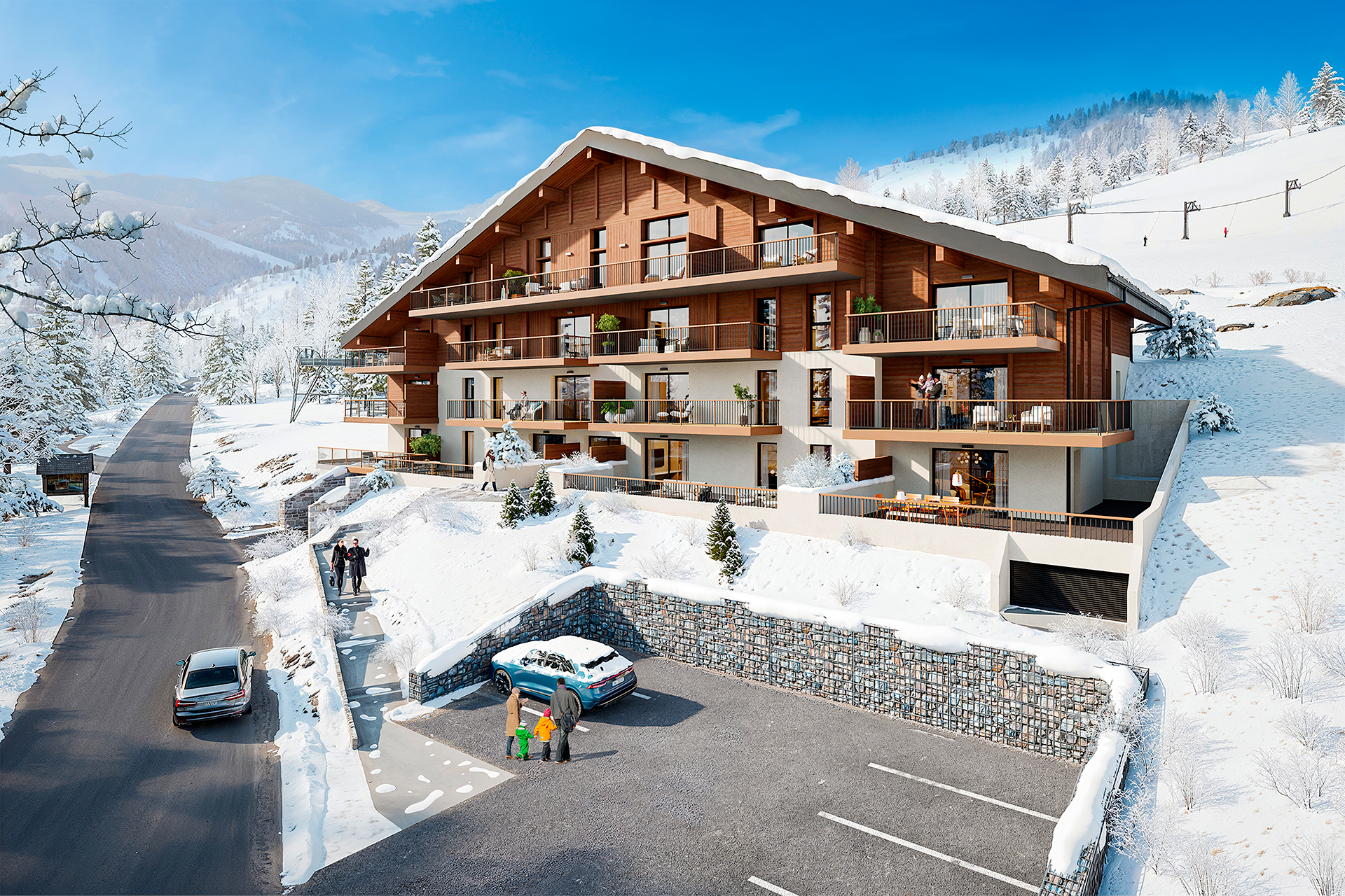 Chalet Varoche — Programme neuf IMAPRIM à Crest-Voland